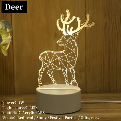 3D Led Night Light
