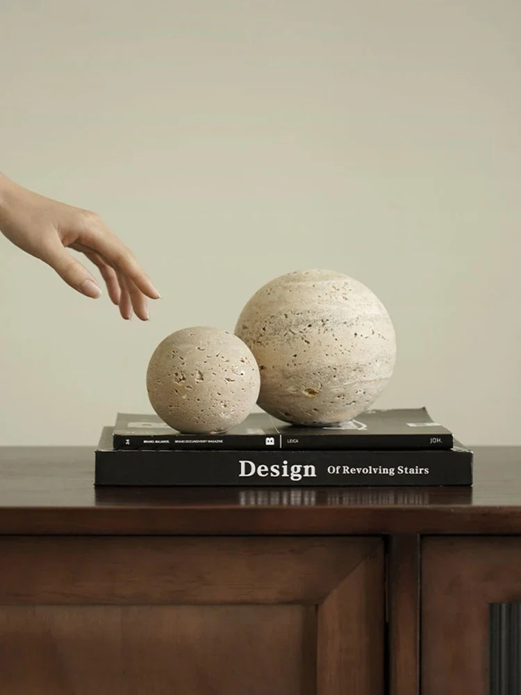 Natural Stone Marble Decorative Sphere