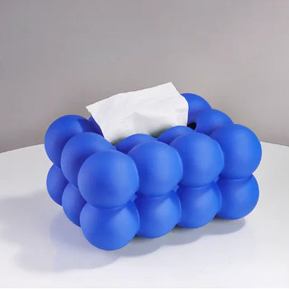 Nordic Ceramic Bubble Ball Tissue Box Cover & Storage Ornament