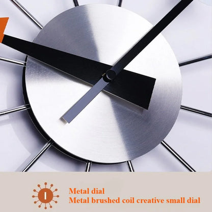 Modern Silent Pop Colour Ball Wall Clock