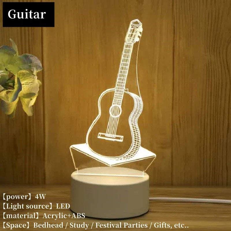 3D Led Night Light