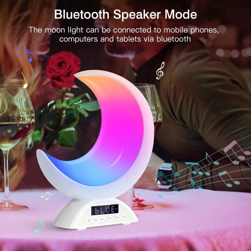 The Aurora Moon Lamp