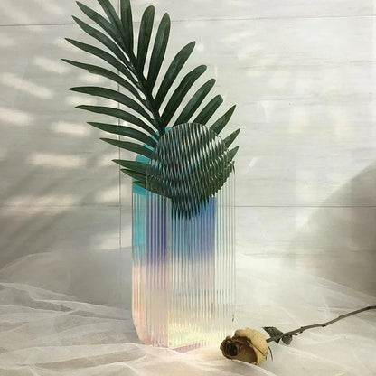Colorful Modern Acrylic Flower Vase