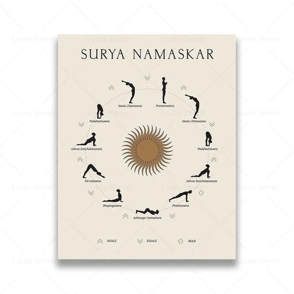 Yoga Zen Wall Art Canvas