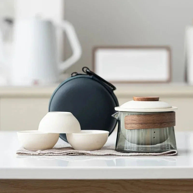 Portable Travel Tea Set
