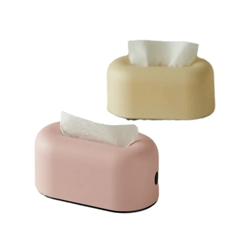 Modern Minimalist ABS Tissue Box Cover & Organizer