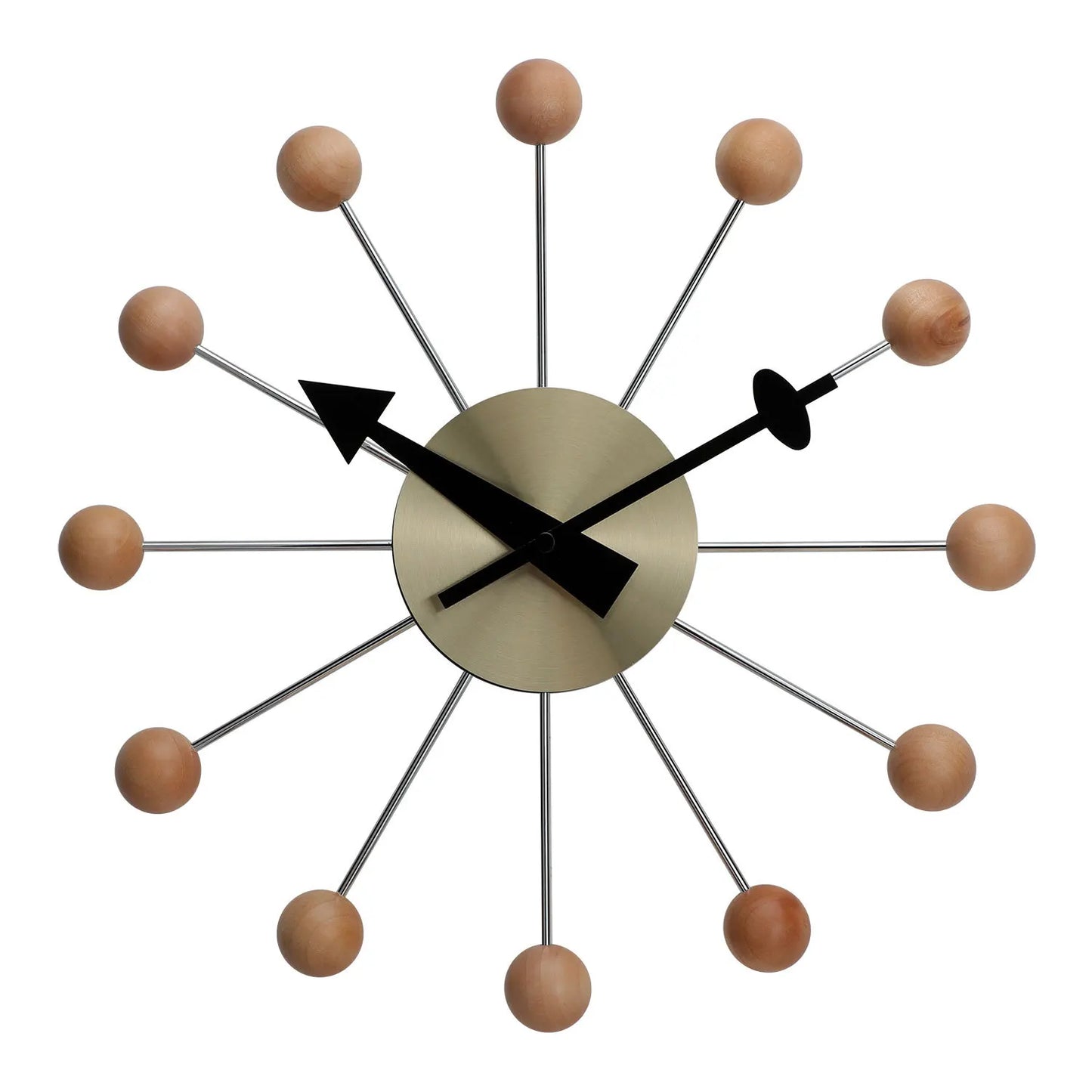 Modern Silent Pop Colour Ball Wall Clock