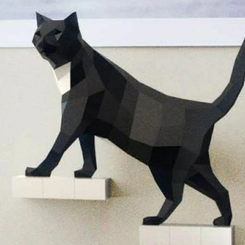 The Papercraft Purr-fection 3D Cat Model Kit