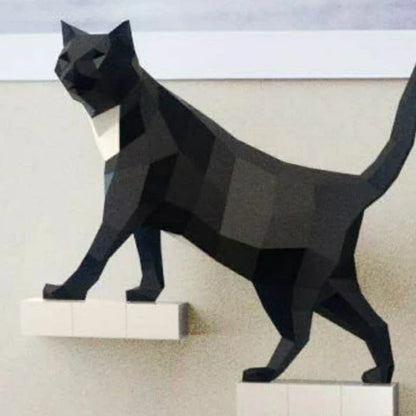 The Papercraft Purr-fection 3D Cat Model Kit