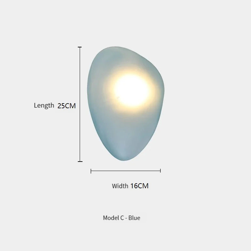 Nordic Glass LED Wall and Ceiling Light