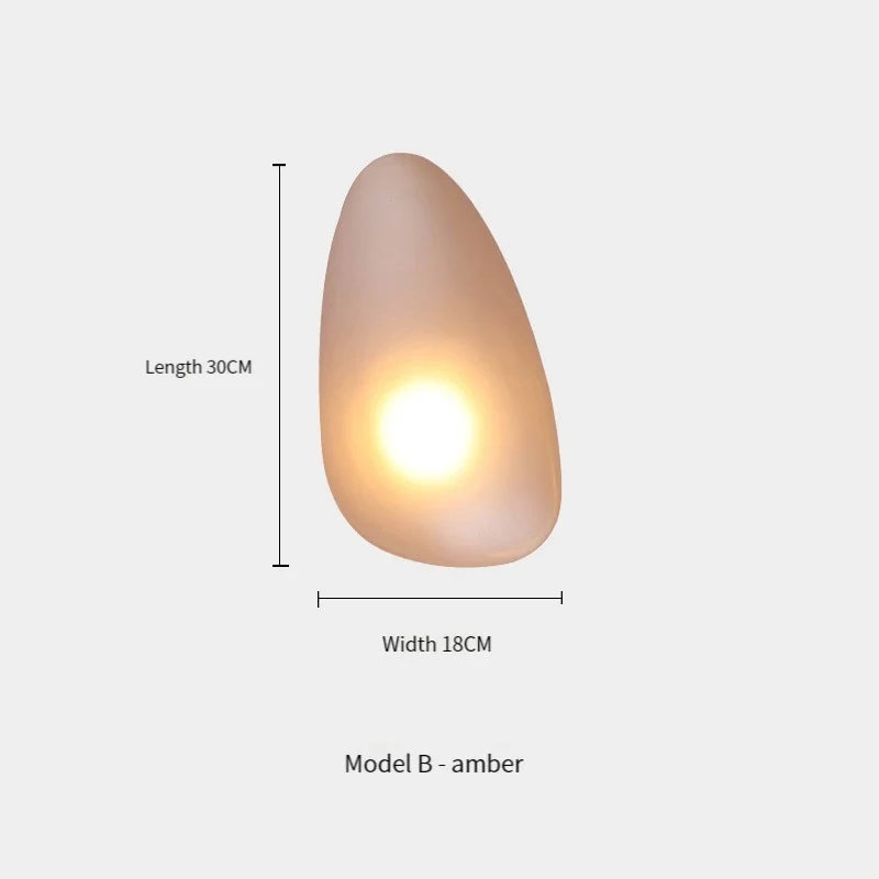 Nordic Glass LED Wall and Ceiling Light