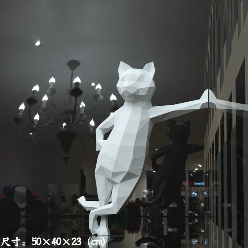 The Papercraft Purr-fection 3D Cat Model Kit