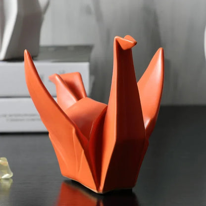 Abstract Ceramic Bird Sculpture | Home & Office Décor