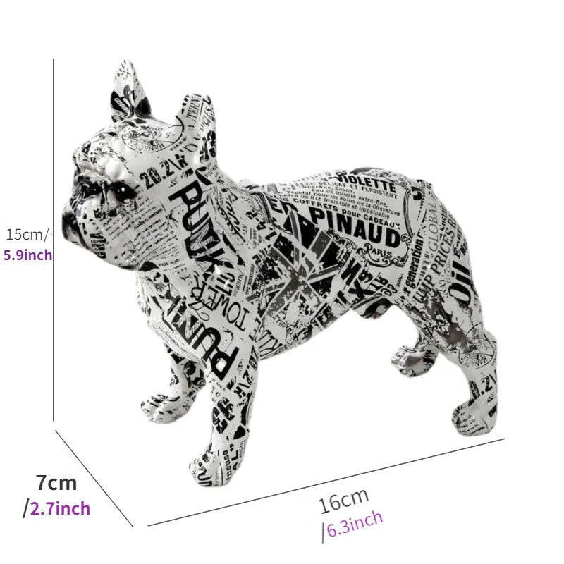 The Urban Paws Graffiti Art Dog Sculptures