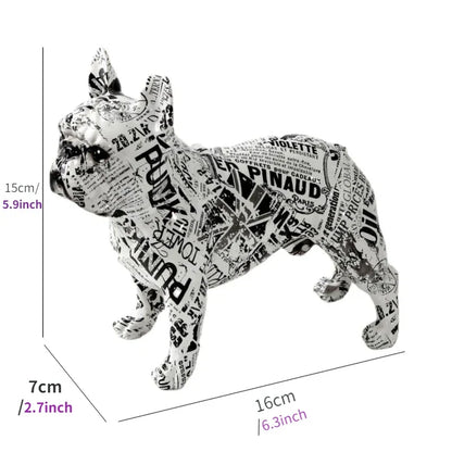 The Urban Paws Graffiti Art Dog Sculptures