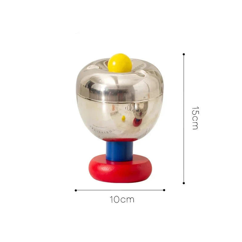 Postmodern Stainless Steel Ashtray with Lid