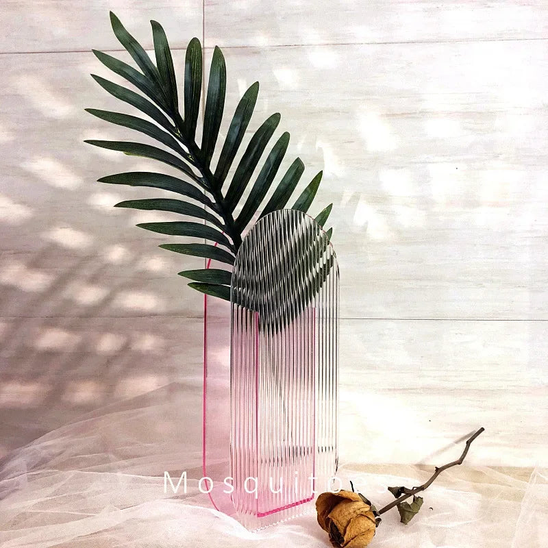 Colorful Modern Acrylic Flower Vase