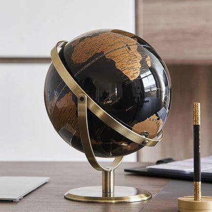 Retro & Modern Decorative World Globe for Home & Study