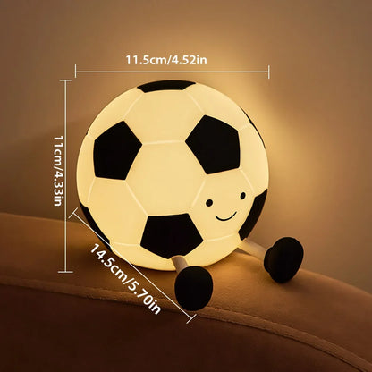 Football Silicone LED Night Light