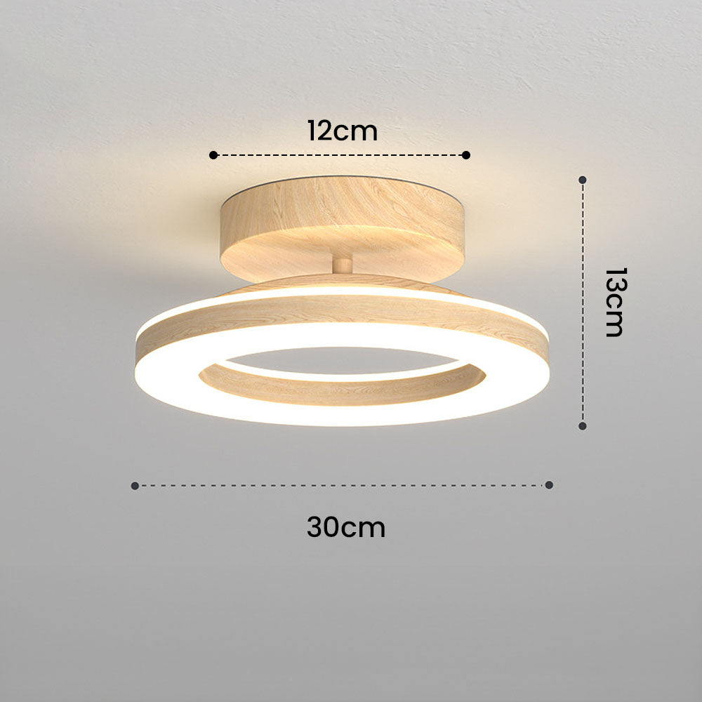 Acrylic Round LED Ceiling Light | Modern Hallway & Entrance Fixture