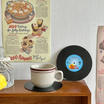 Vinyl Spin Coasters