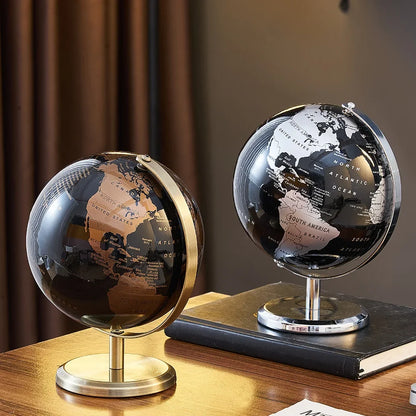 Retro & Modern Decorative World Globe for Home & Study