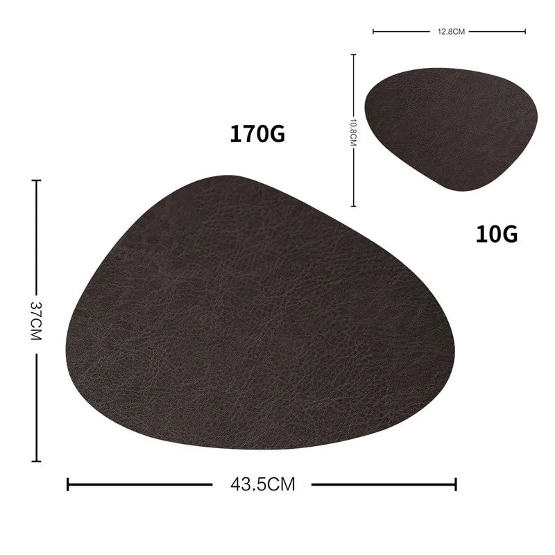Leather Heat Resistant Placemat