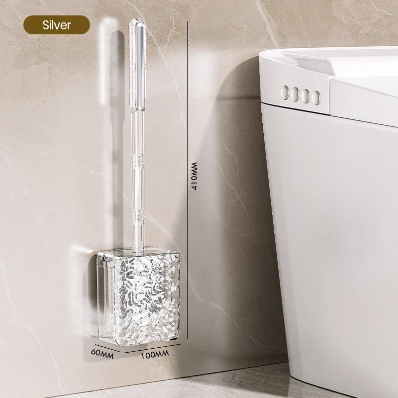 Wall Mounted Glacier Toilet Brush