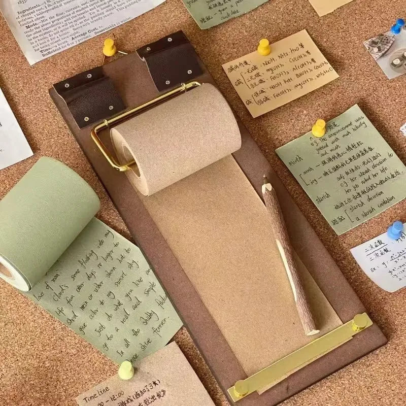 Hangable Retro Wooden Note Board