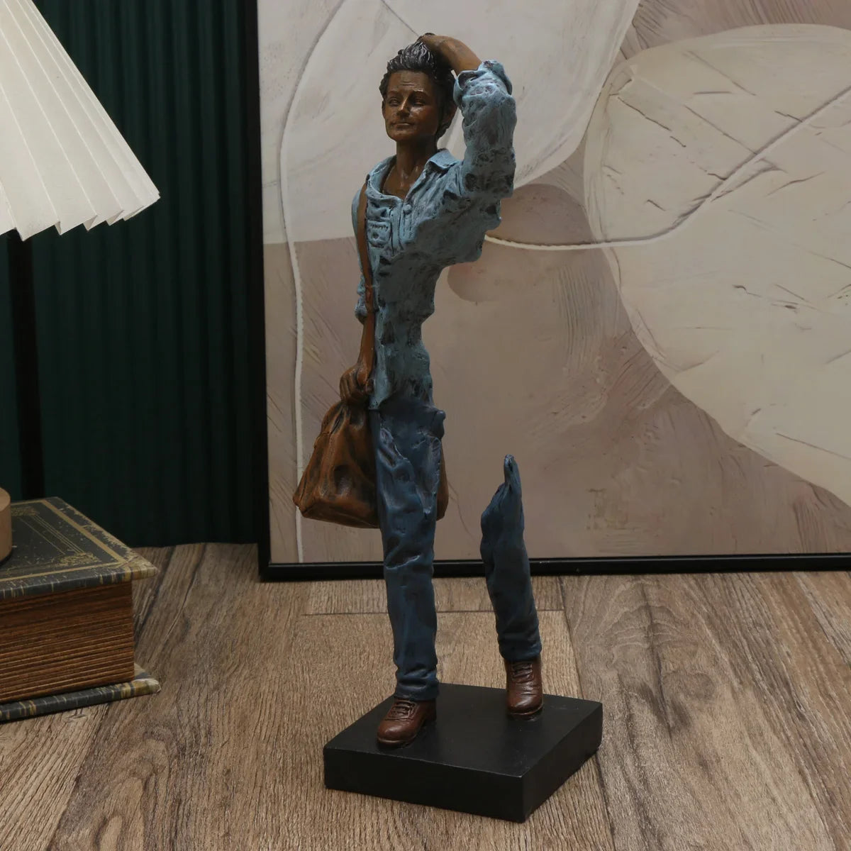 Traveler Resin Sculpture