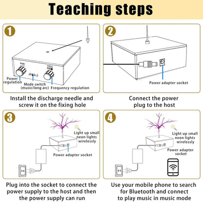 Bluetooth Tesla Coil Music Box