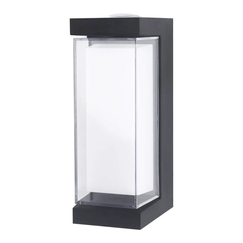 Waterproof LED Wall Light Up and Down - Indoor and Outdoor Sconce for Courtyard, Hallway, Patio, Symmetrical Beam Lighting