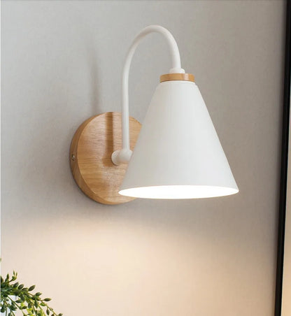 Modern Wooden Wall Light