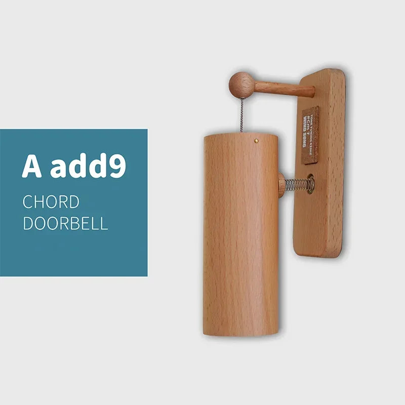 432Hz Musical Chord Wooden Doorbell Chime
