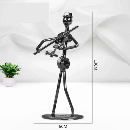 Metal Musician Figurines