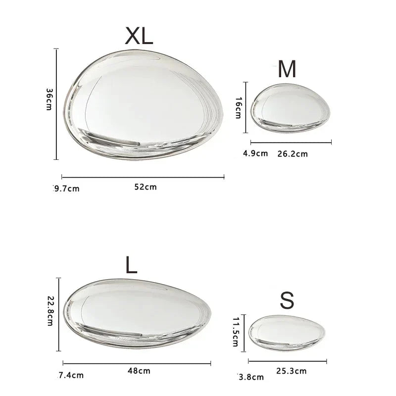 Modern Imitation Stainless Steel Wall & Pendant Decor