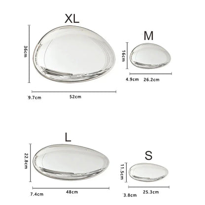 Modern Imitation Stainless Steel Wall & Pendant Decor