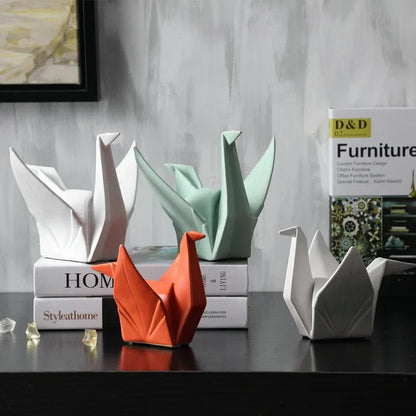 Abstract Ceramic Bird Sculpture | Home & Office Décor