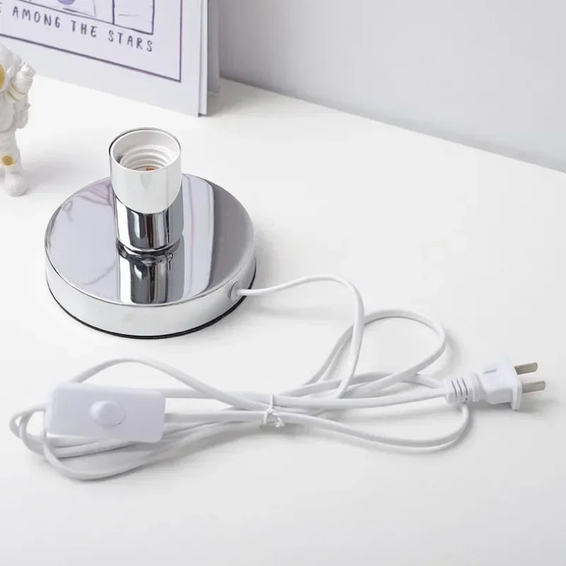 Chrome Bauhaus LED Table Lamp