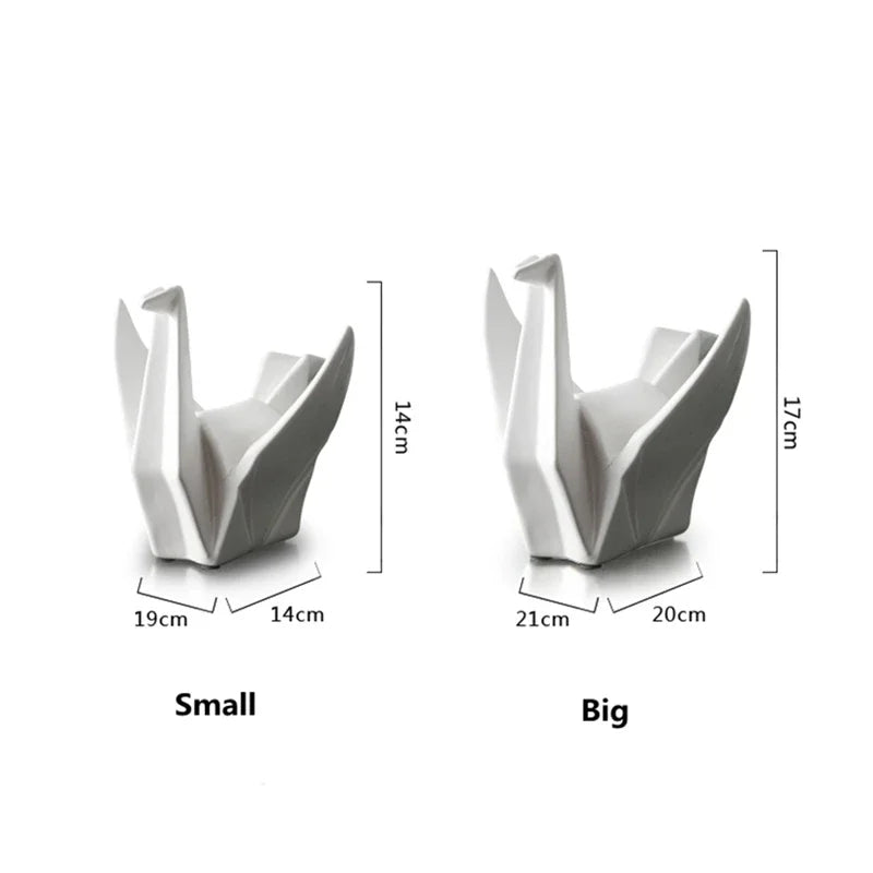 Abstract Ceramic Bird Sculpture | Home & Office Décor