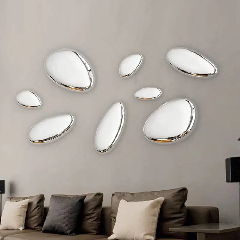 Modern Imitation Stainless Steel Wall & Pendant Decor