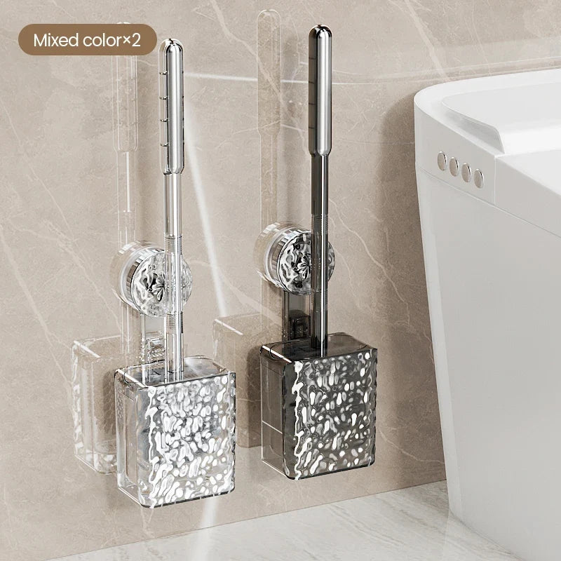 Wall Mounted Glacier Toilet Brush