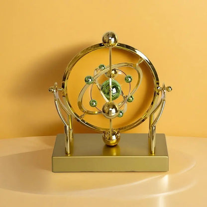 Kinetic Art Desk Decor - Celestial Orbit Perpetual Motion Pendulum