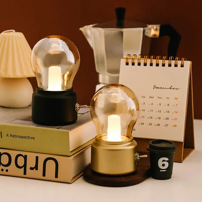 Creative Retro USB Rechargeable LED Atmosphere Light