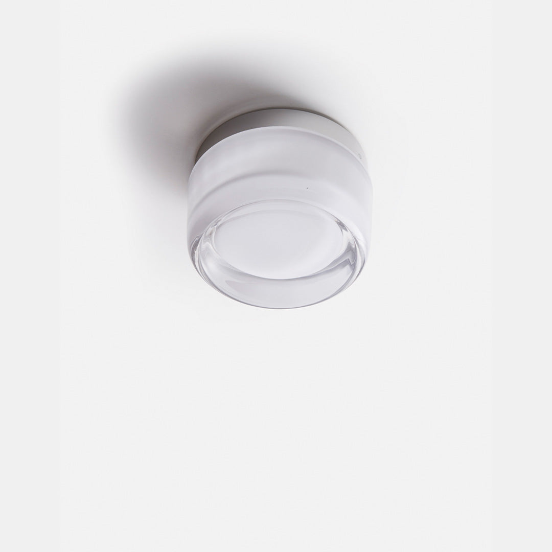 Dimple LED Wall Light | Textured Glass Sconce, 10-13.5cm
