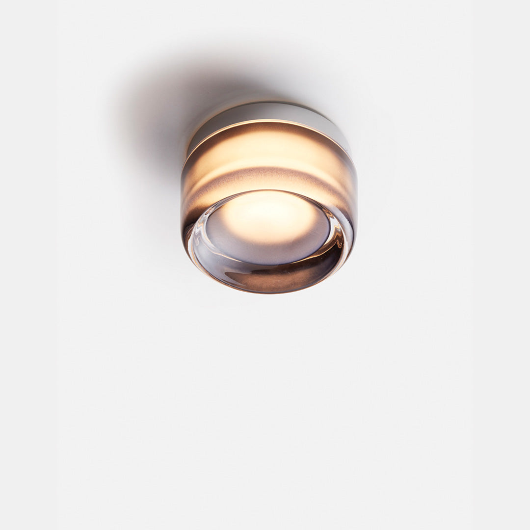 Dimple LED Wall Light | Textured Glass Sconce, 10-13.5cm