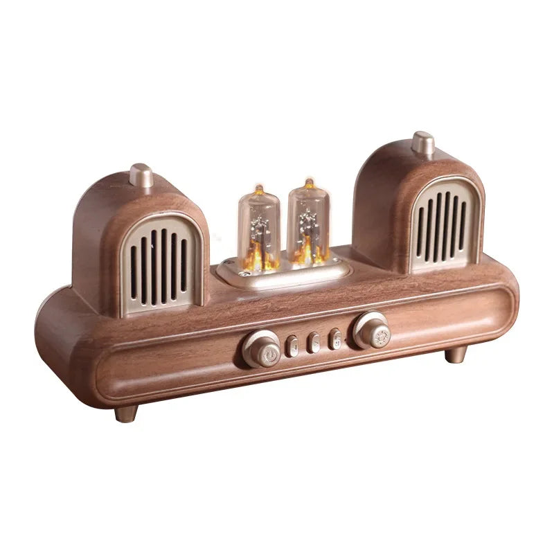 Retro Bluetooth Speaker with Atmosphere Lamp