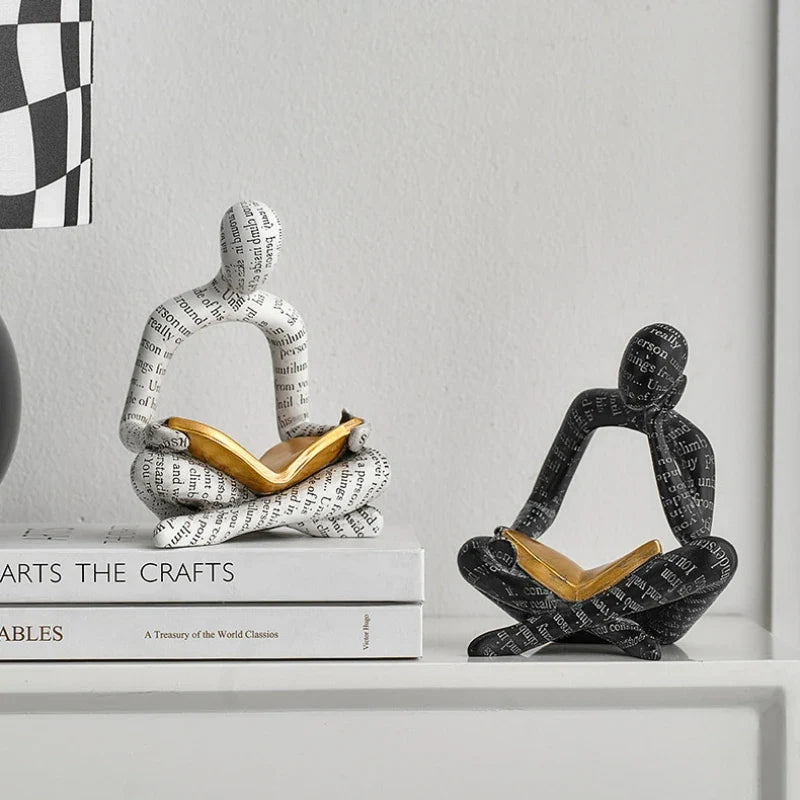 The Abstract Reader Sculpture