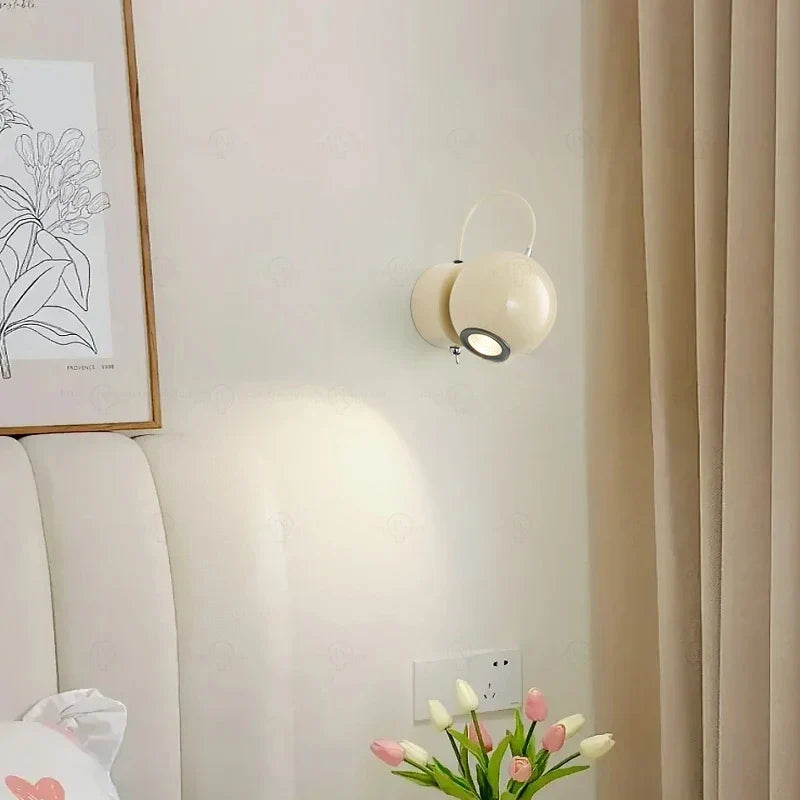 Minimalist Magnetic Bedside & Reading Wall Lamp