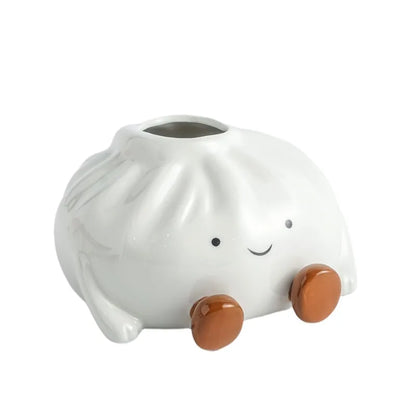 Ins Style Whimsical Ceramic Tissue Box Ornament